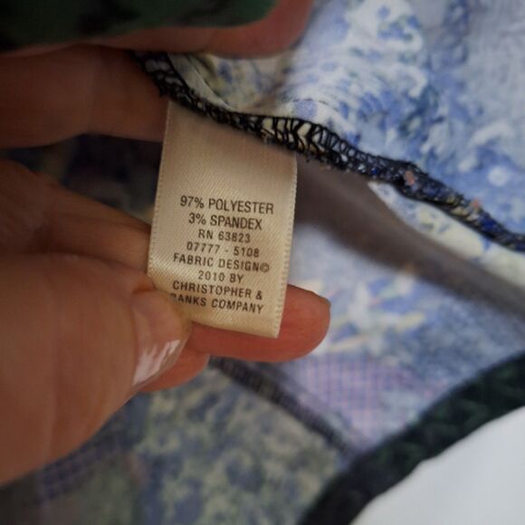 Artsy Christopher & Banks Women's Blazer Jacket Office Siren Tapestry L - Picture 6 of 10